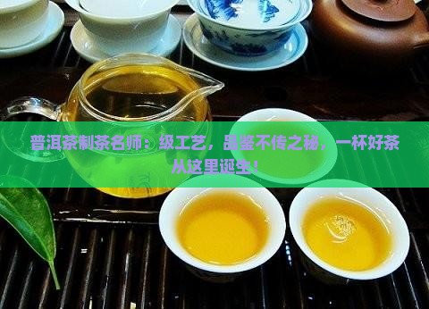 普洱茶制茶名师