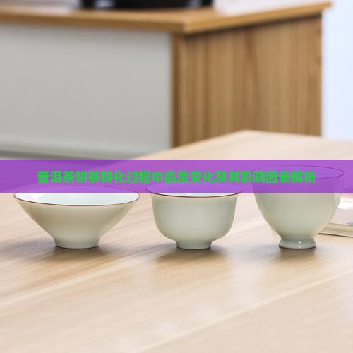 普洱茶饼茶转化过程中品质变化及其影响因素解析