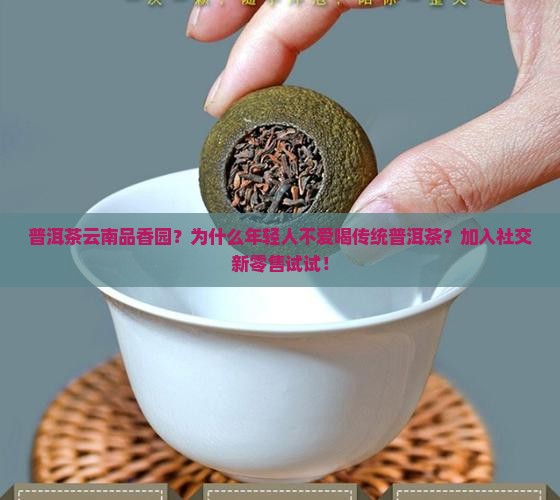 普洱茶云南品香园？为什么年轻人不爱喝传统普洱茶？加入社交新零售试试！