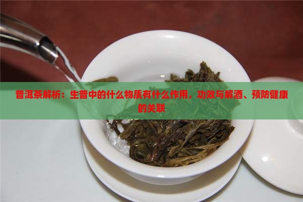 普洱茶解析：生普中的什么物质有什么作用，功效与解酒、预防健康的关联
