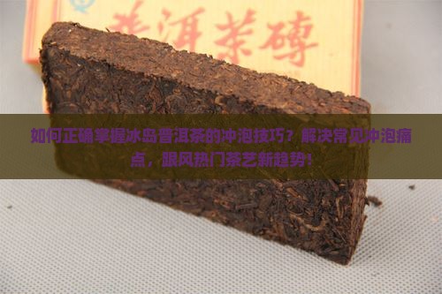 如何正确掌握冰岛普洱茶的冲泡技巧？解决常见冲泡痛点，跟风热门茶艺新趋势！