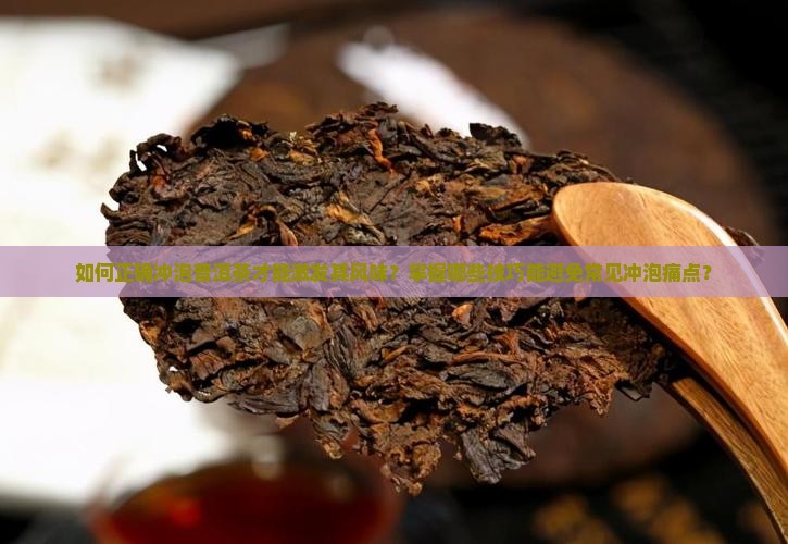 如何正确冲泡普洱茶才能激发其风味？掌握哪些技巧能避免常见冲泡痛点？