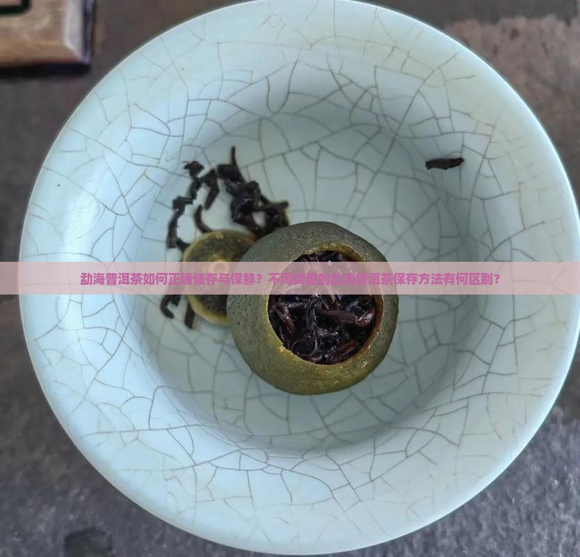 勐海普洱茶如何正确储存与保鲜？不同类型的勐海普洱茶保存方法有何区别？
