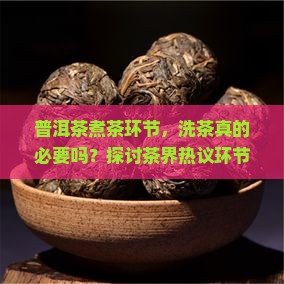 普洱茶煮茶环节，洗茶真的必要吗？探讨茶界热议环节与痛点！