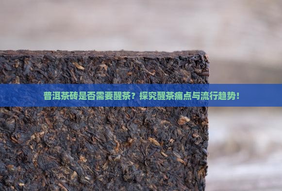 普洱茶砖是否需要醒茶？探究醒茶痛点与流行趋势！