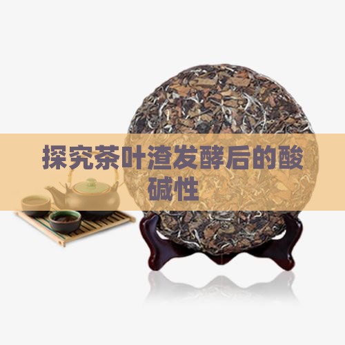 探究茶叶渣发酵后的酸碱性