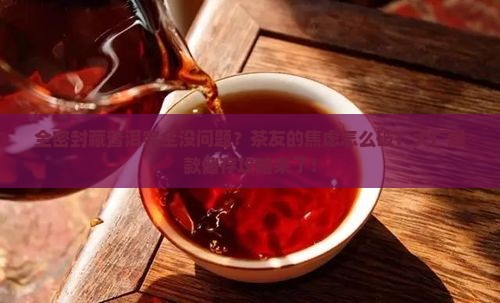 全密封藏普洱完全没问题？茶友的焦虑怎么破？大厂爆款储存攻略来了！