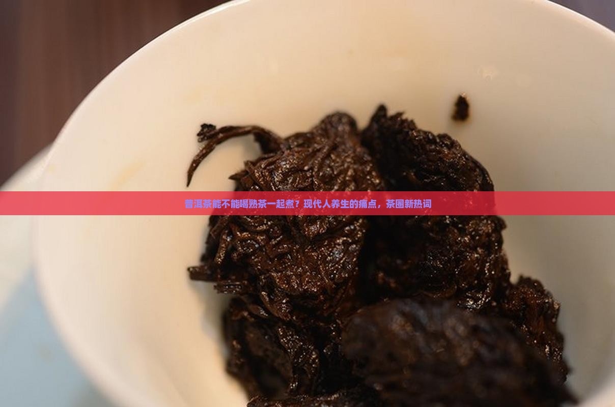 普洱茶能不能喝熟茶一起煮？现代人养生的痛点，茶圈新热词