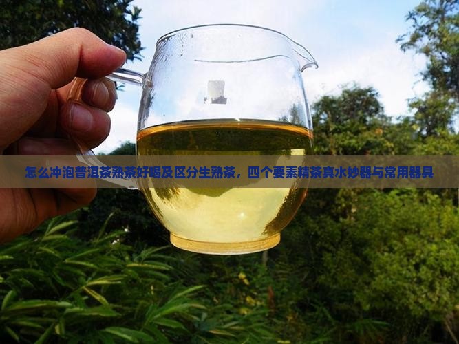怎么冲泡普洱茶熟茶好喝及区分生熟茶，四个要素精茶真水妙器与常用器具