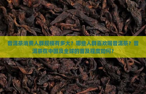 普洱茶消费人群规模有多大？哪些人群喜欢喝普洱茶？普洱茶在中国及全球的普及程度如何？