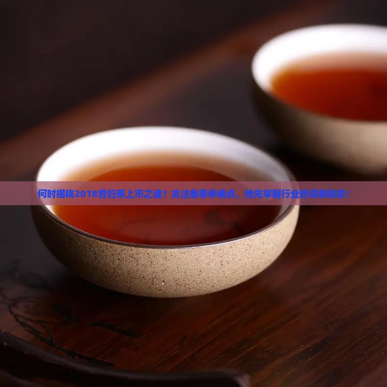 何时揭晓2018昔归茶上市之谜？关注春茶季痛点，抢先掌握行业热词新动态！