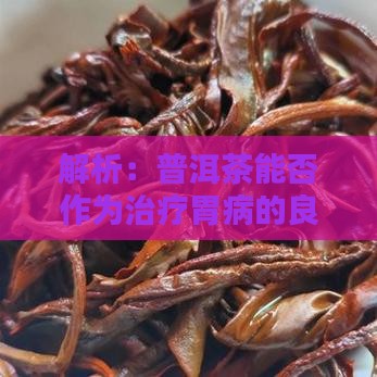解析：普洱茶能否作为治疗胃病的良方？