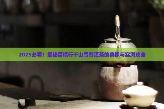 百福行千山雪普洱茶