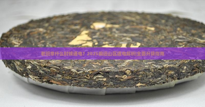 老班章什么时候通电