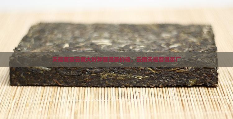 天福茗茶云南大叶种普洱茶