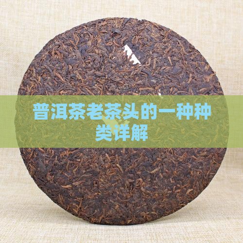 普洱茶老茶头种类