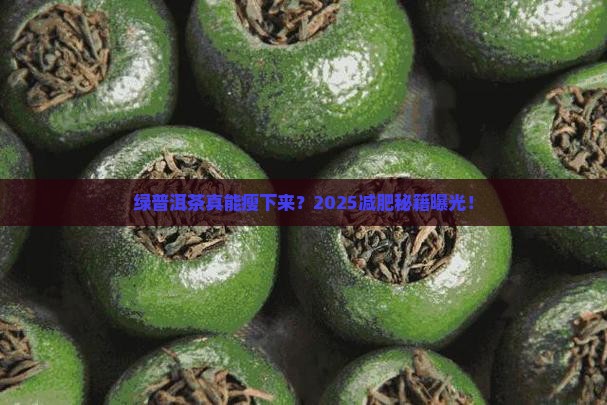 绿普洱茶可以减肥吗