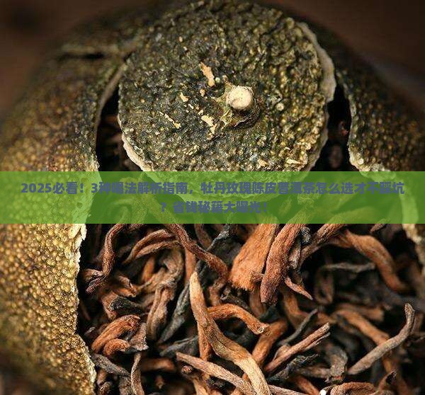 牡丹玫瑰陈皮普洱茶