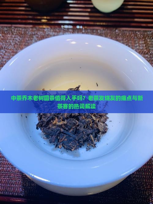 中茶乔木老树圆茶值得入手吗？老茶发烧友的痛点与新茶客的热词解读