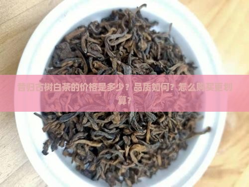 昔归古树白茶的价格是多少？品质如何？怎么购买更划算？