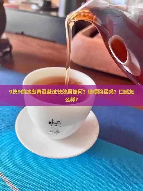 9块9的冰岛普洱茶试饮效果如何？值得购买吗？口感怎么样？