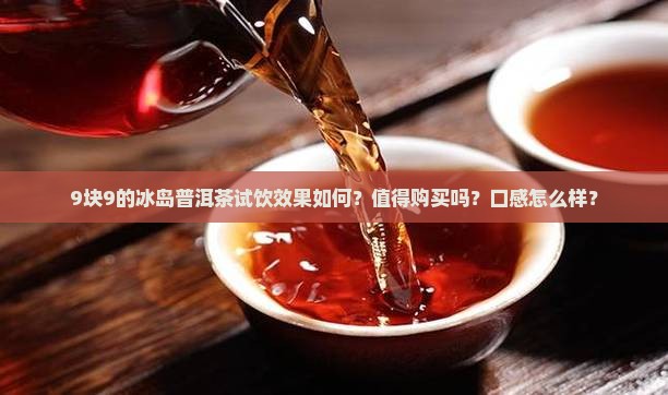 9块9的冰岛普洱茶试饮效果如何？值得购买吗？口感怎么样？