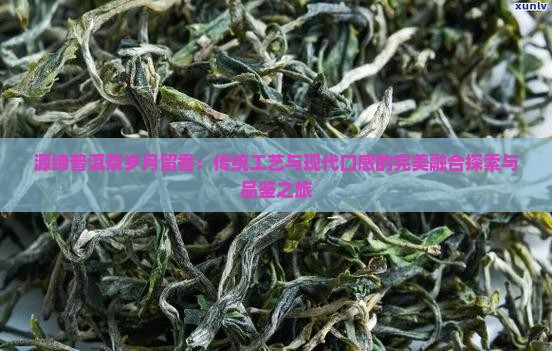 源缔普洱茶岁月留香：传统工艺与现代口感的完美融合探索与品鉴之旅
