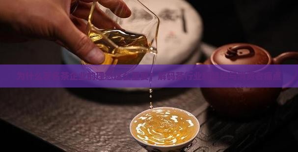 为什么著名茶企业的理念这么重要？解码茶行业新趋势与消费者痛点