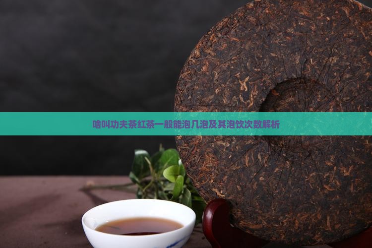 啥叫功夫茶红茶一般能泡几泡及其泡饮次数解析