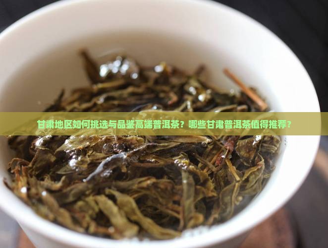甘肃地区如何挑选与品鉴高端普洱茶？哪些甘肃普洱茶值得推荐？