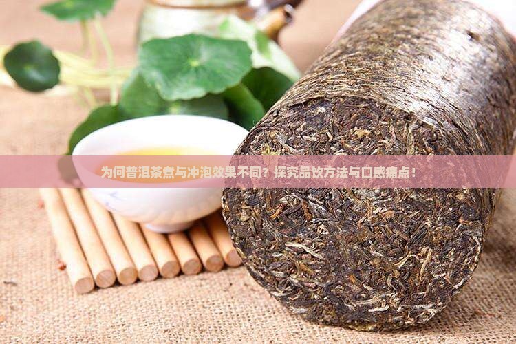 为何普洱茶煮与冲泡效果不同？探究品饮方法与口感痛点！