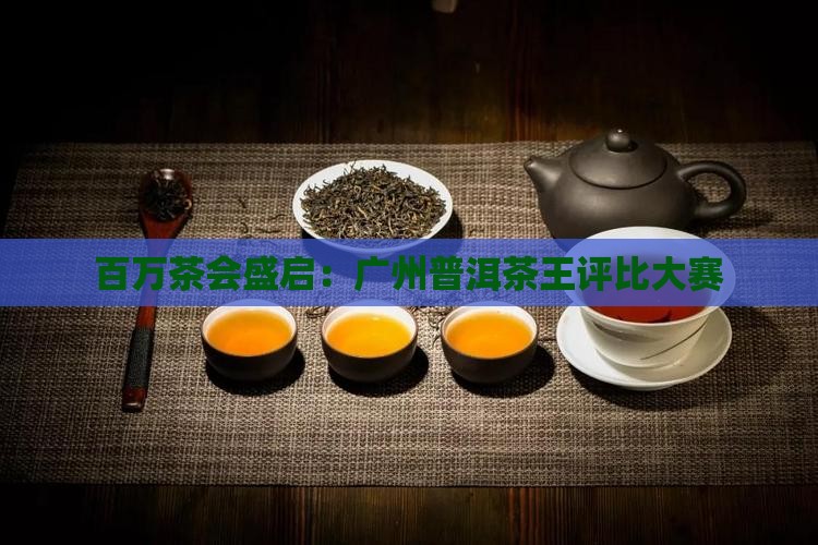 百万茶会盛启：广州普洱茶王评比大赛