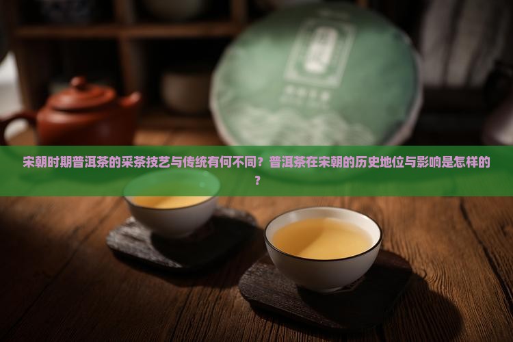 宋朝时期普洱茶的采茶技艺与传统有何不同？普洱茶在宋朝的历史地位与影响是怎样的？