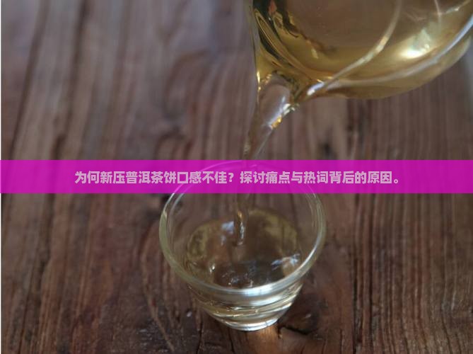 为何新压普洱茶饼口感不佳？探讨痛点与热词背后的原因。