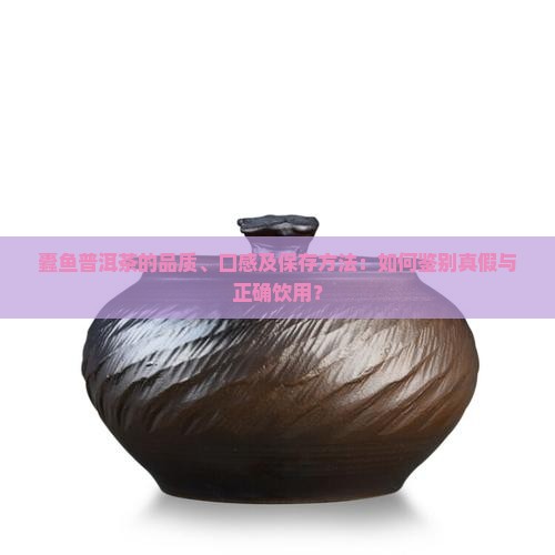 蠹鱼普洱茶的品质、口感及保存方法：如何鉴别真假与正确饮用？