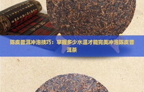 陈皮普洱冲泡技巧：掌握多少水温才能完美冲泡陈皮普洱茶