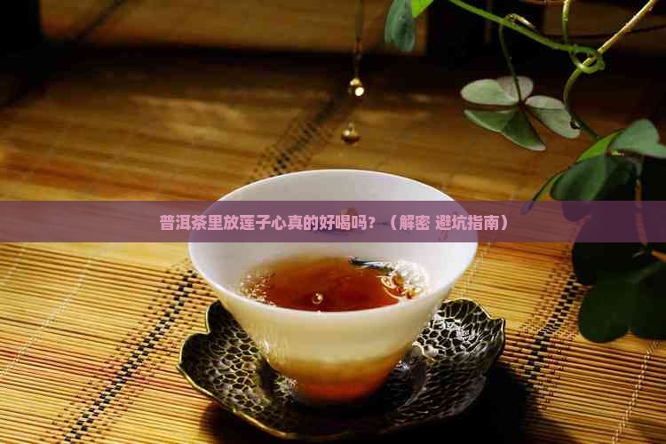 普洱茶加点莲子心可以吗