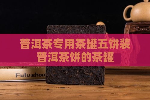 普洱茶专用茶罐五饼