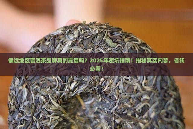 偏远地区普洱茶品牌