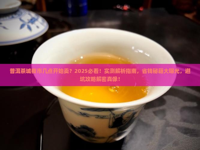 普洱茶城夜市几点开始卖