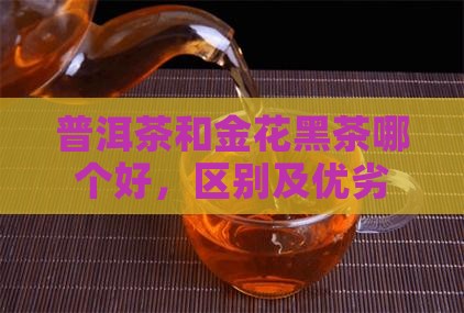 普洱茶和金花黑茶哪个好