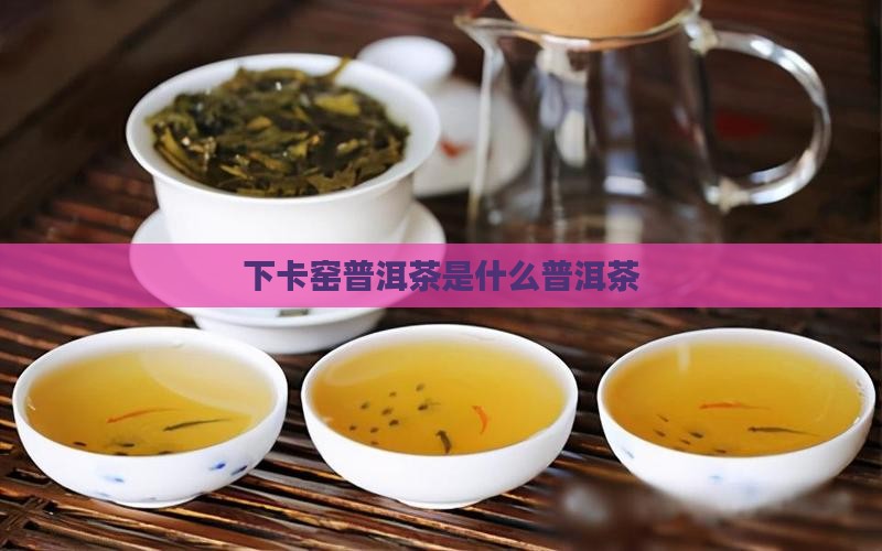 下卡窑普洱茶是什么茶