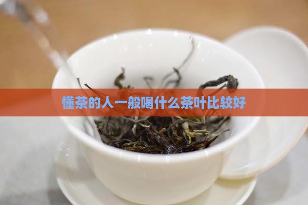 懂茶的人一般喝什么茶叶好