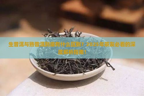生普洱与熟普洱区别