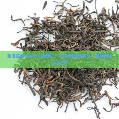 普洱茶新饮法怎么喝好听