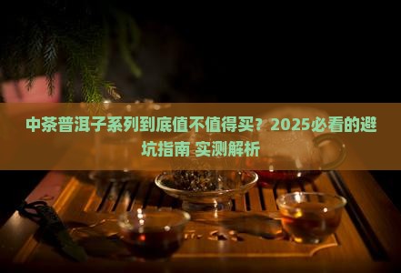 中茶普洱子系列