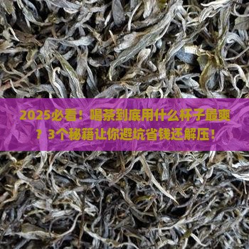 喝茶应该用什么杯子