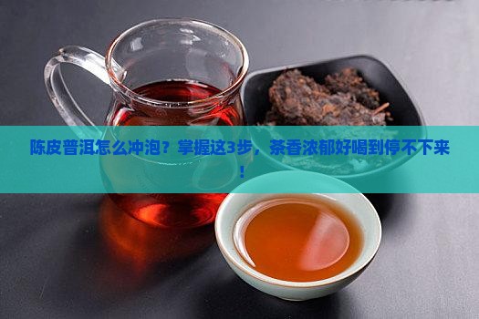 陈皮普洱怎么冲泡
