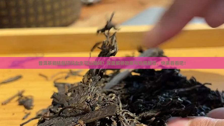 普洱茶能祛痘印吗女生可以喝吗
