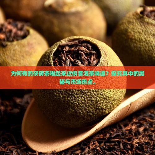为何有的茯砖茶喝起来近似普洱茶味道？探究其中的奥秘与市场热点。